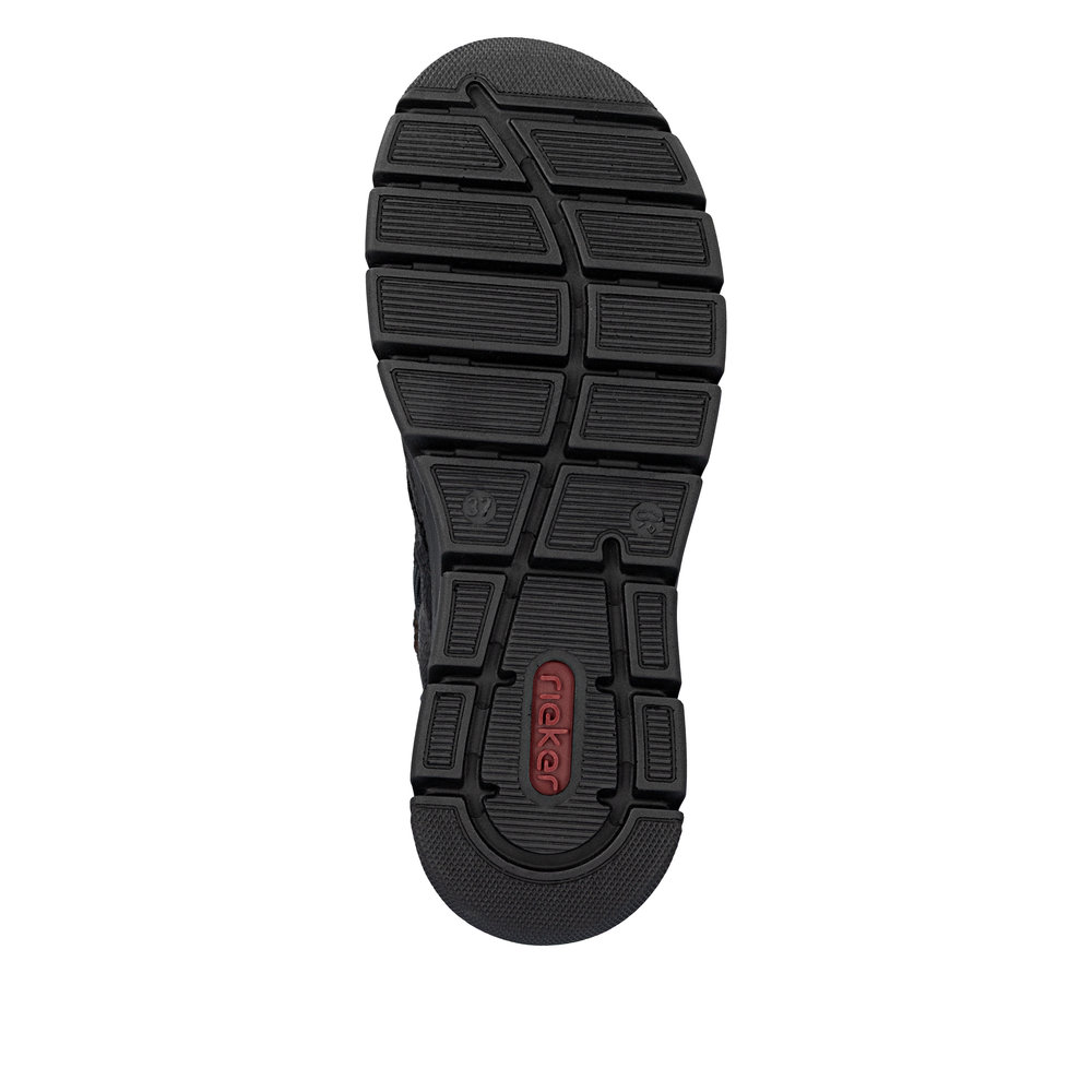 detail Dámská kotníková obuv Rieker 55031-00 černá