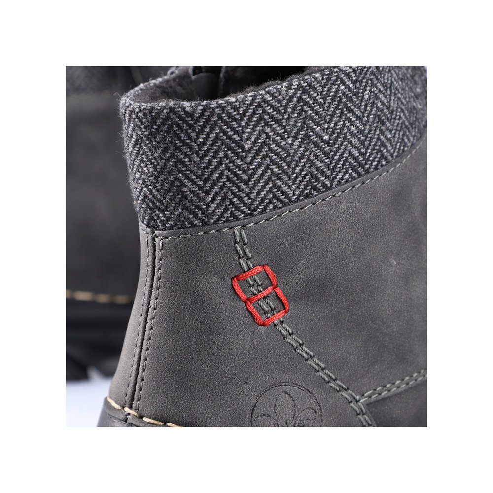 detail Dámská kotníková obuv Rieker 55031-45 šedá