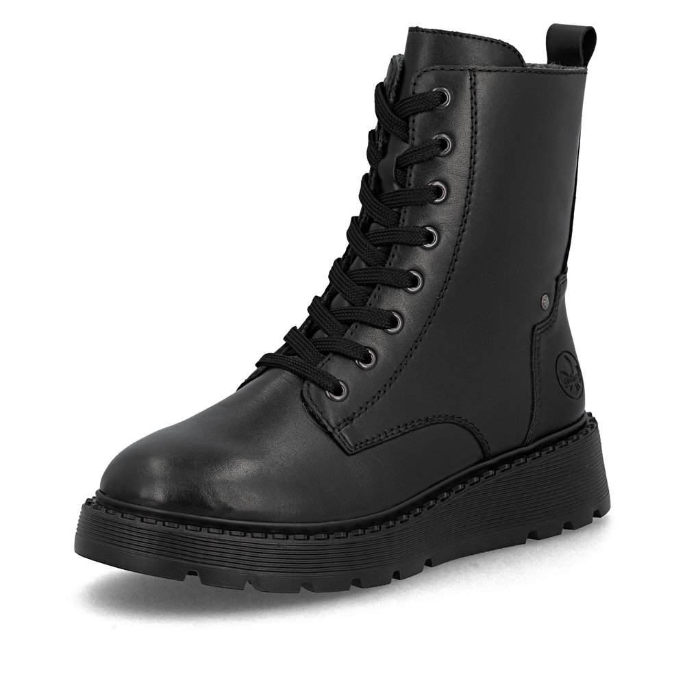 detail Dámská kotníková obuv Rieker 70401-00 černá