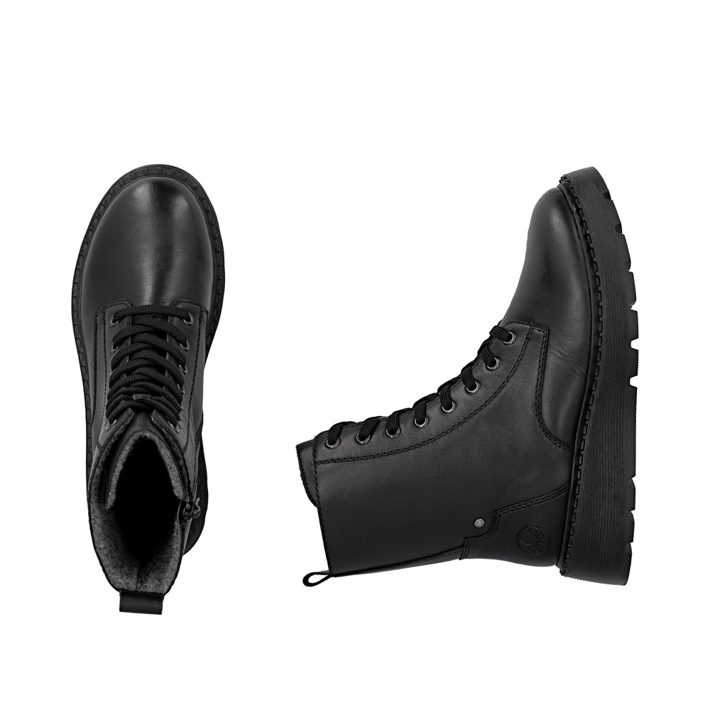 detail Dámská kotníková obuv Rieker 70401-00 černá