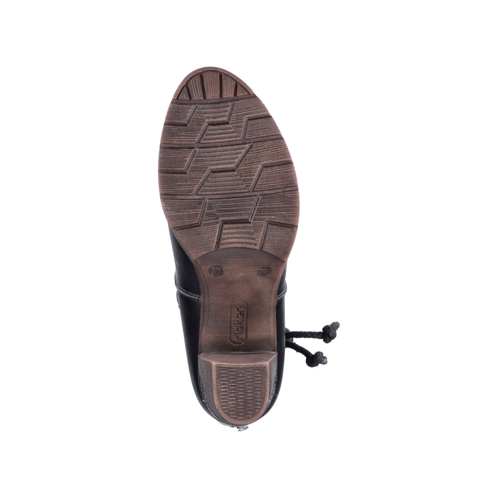 detail Dámské kozačky Rieker 96059-00 černá