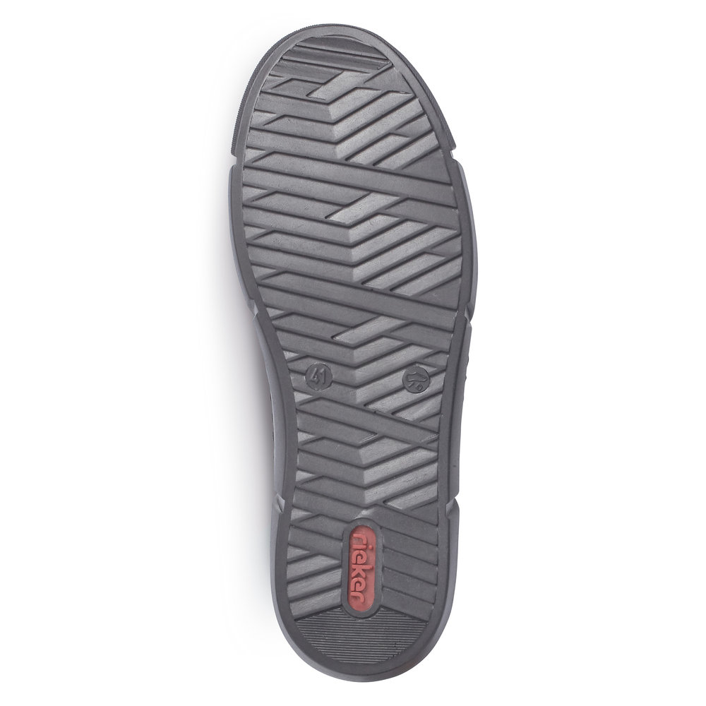 detail Pánské kožené mokasíny Rieker B1965-00 černá