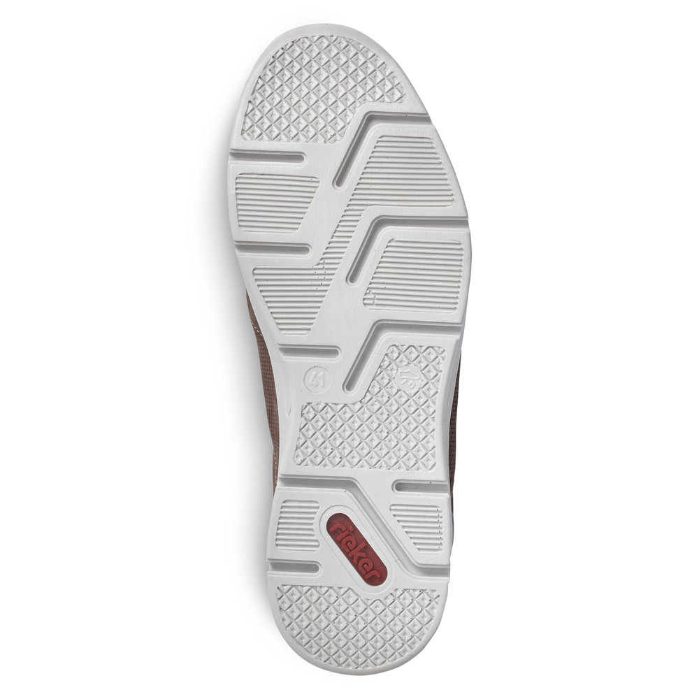 detail Pánské kožené polobotky Rieker 16406-25 hnědá