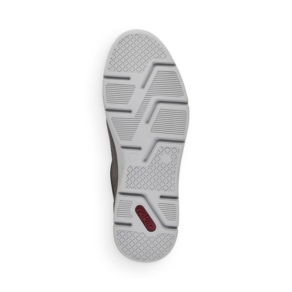 detail Pánské kožené polobotky Rieker 16425-40 šedá