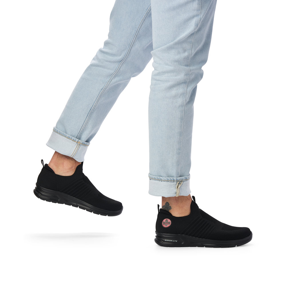 detail Pánské tenisky Rieker B7365-00 černá