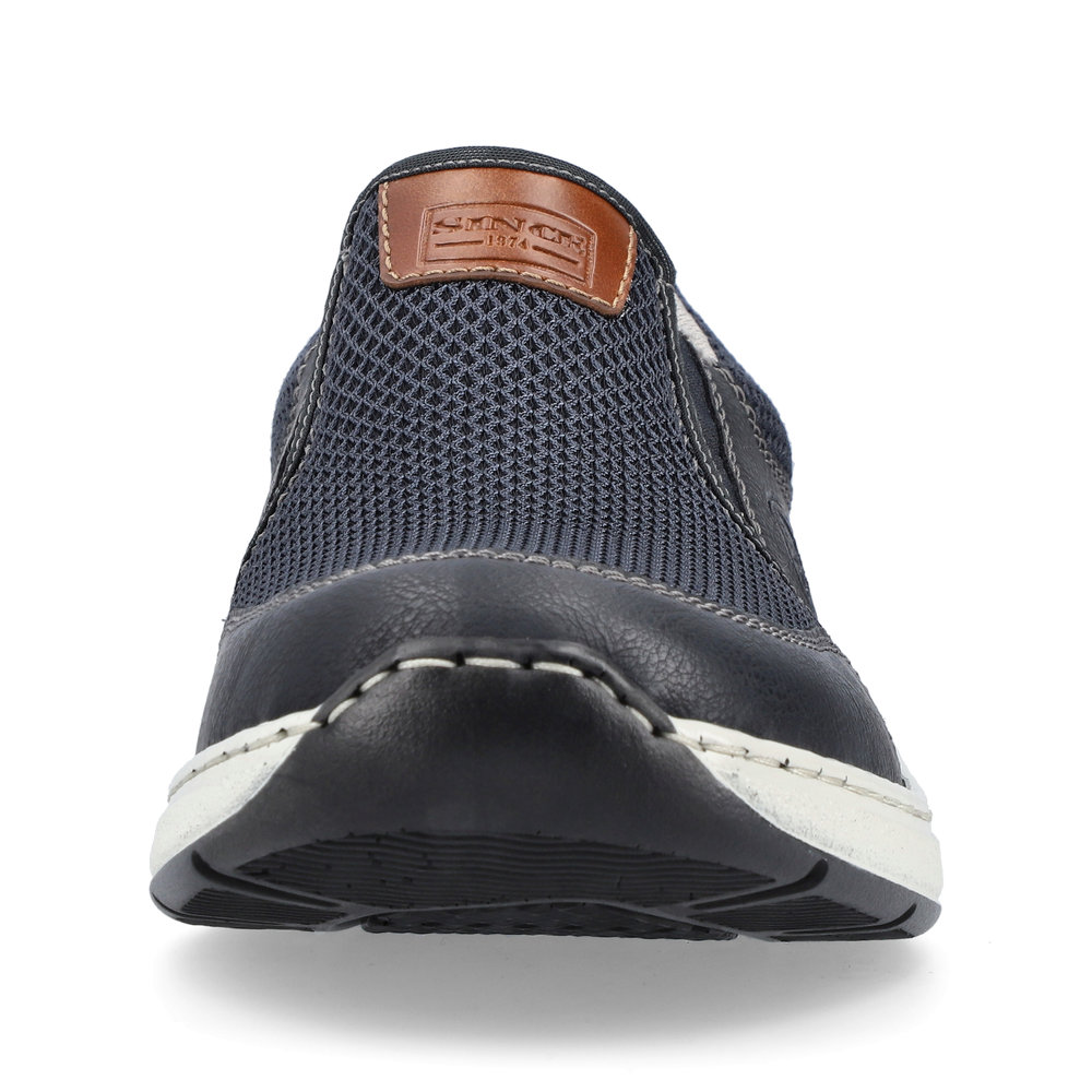 detail Pánské mokasíny Rieker 14363-14 modrá