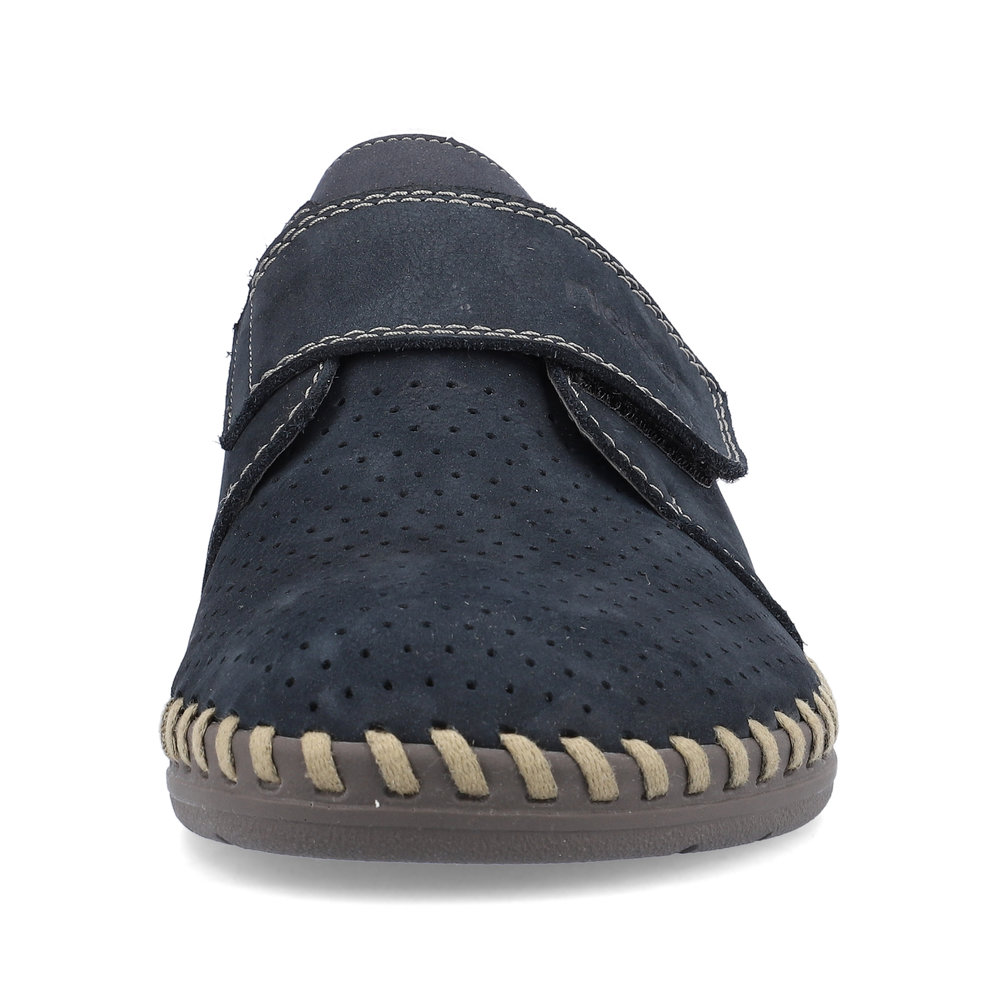 detail Pánské kožené polobotky Rieker B2450-14 modrá