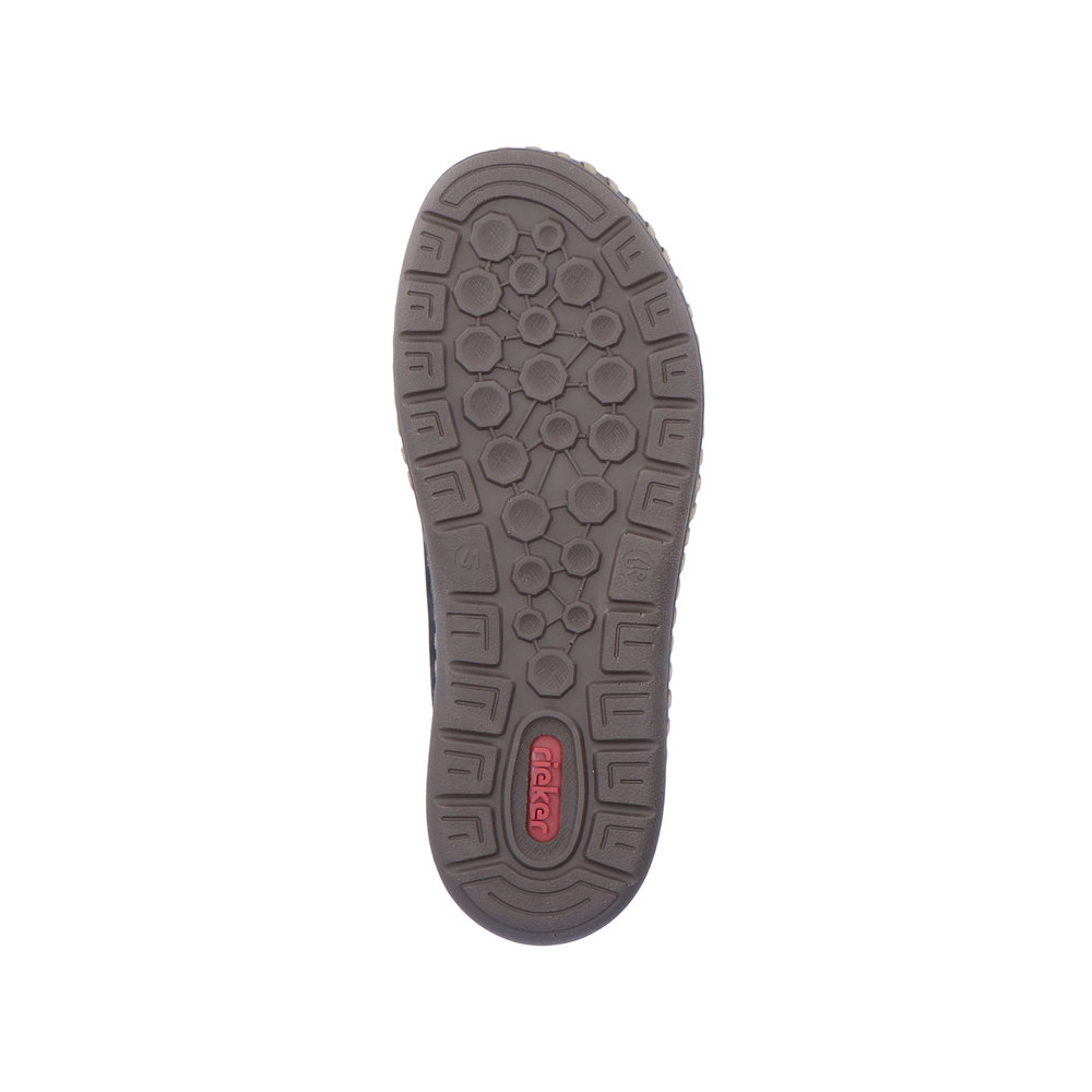 detail Pánské kožené polobotky Rieker B2450-14 modrá