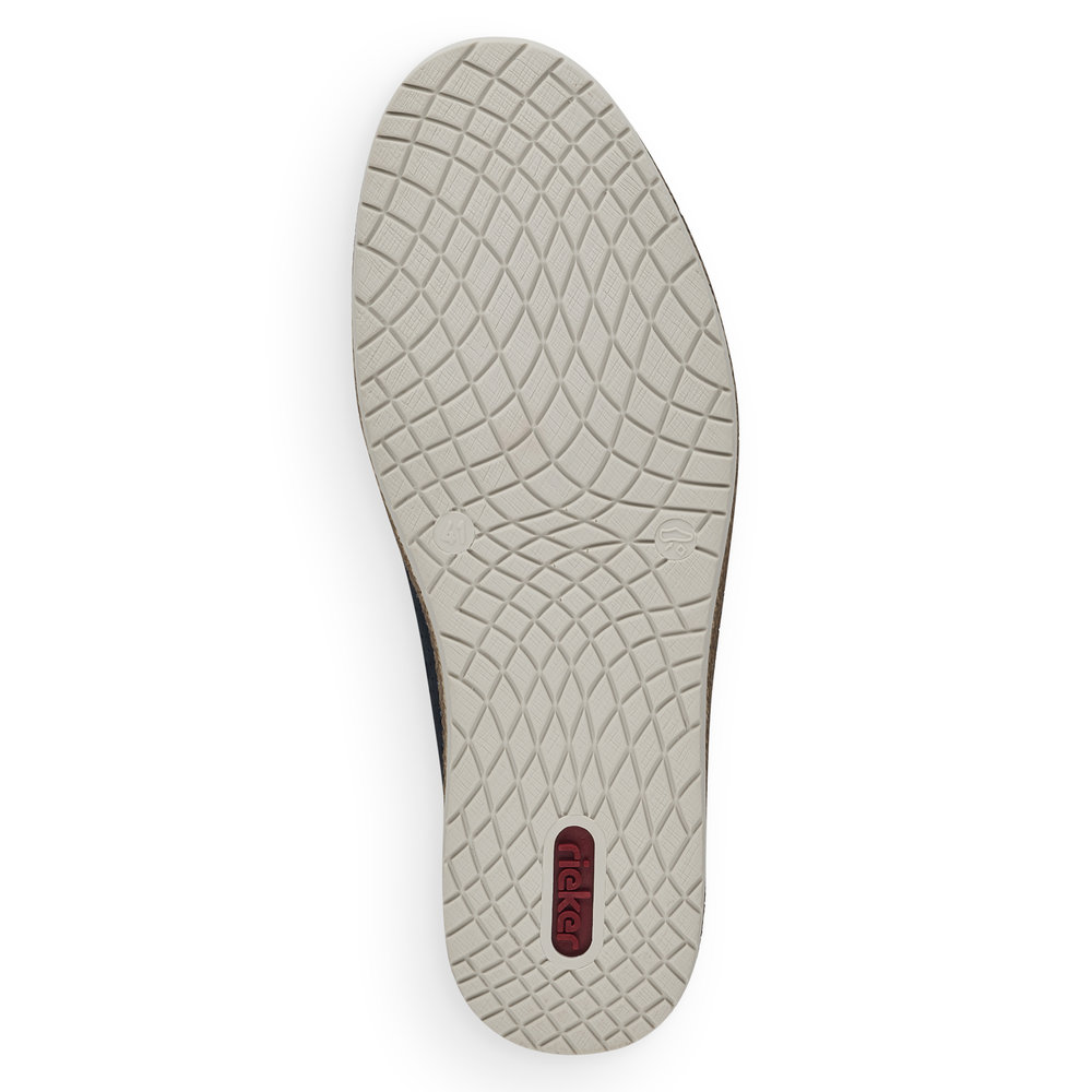 detail Pánské kožené mokasíny Rieker B5256-14 modrá