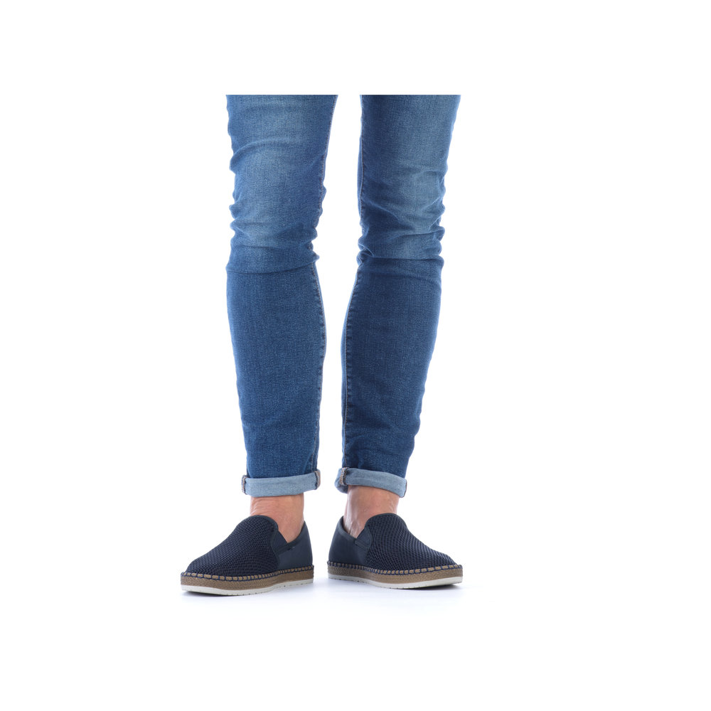 detail Pánské mokasíny Rieker B5265-14 modrá