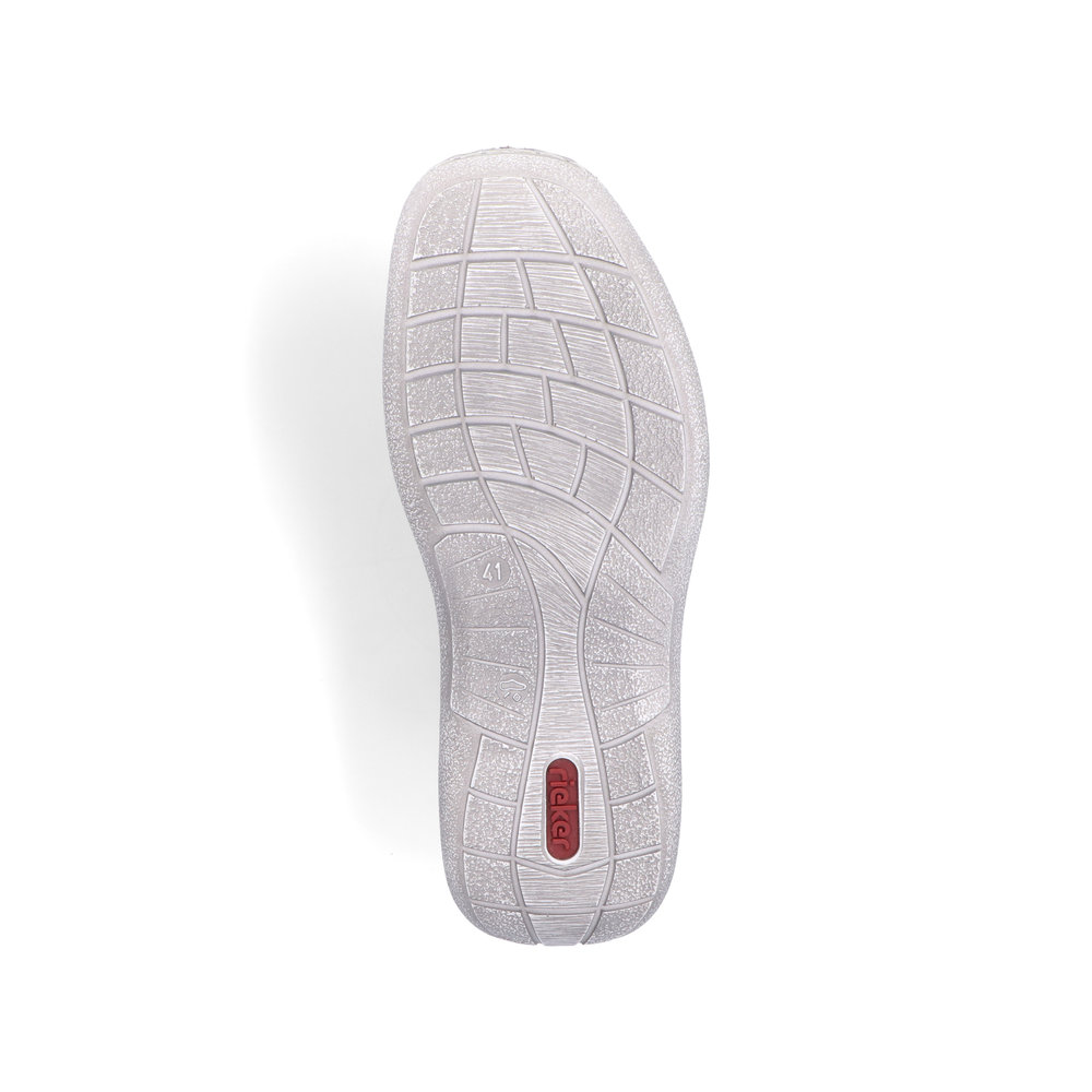 detail Pánské kožené polobotky Rieker 03058-14 modrá