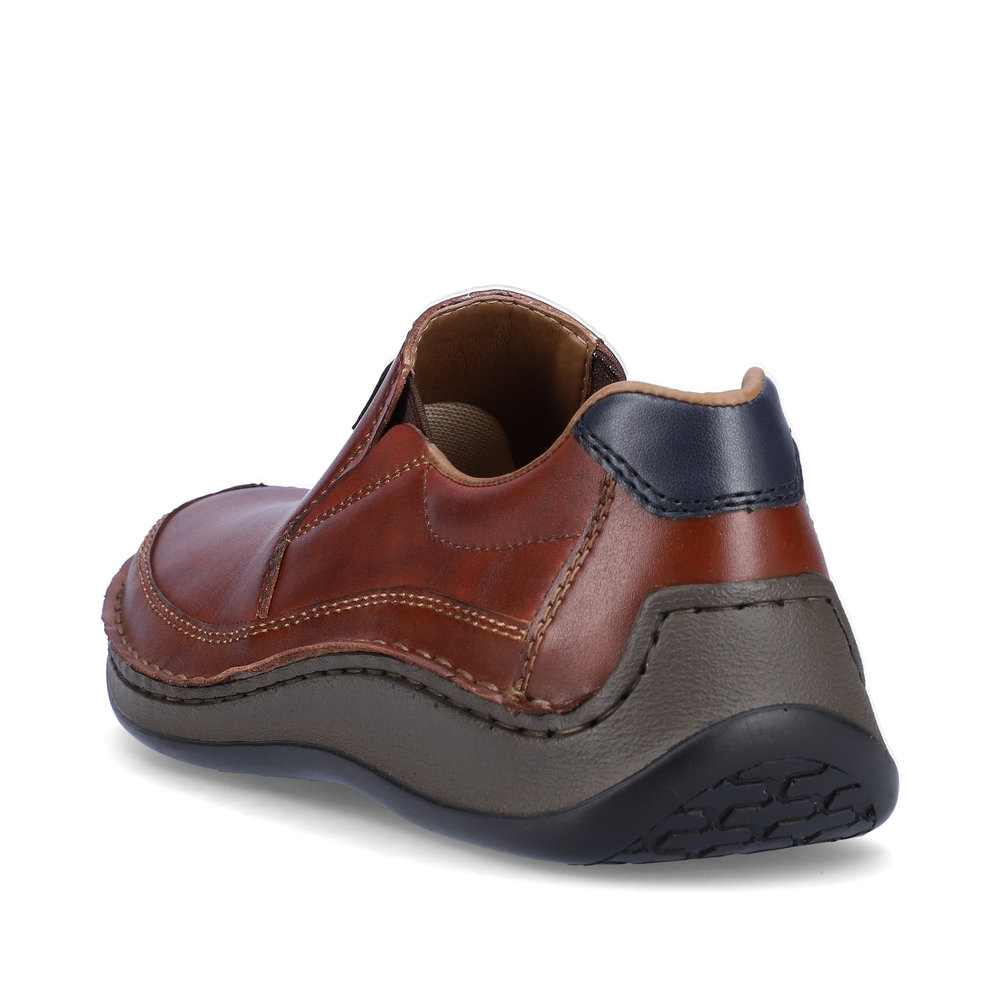 detail Pánské mokasíny Rieker 05271-24 hnědá