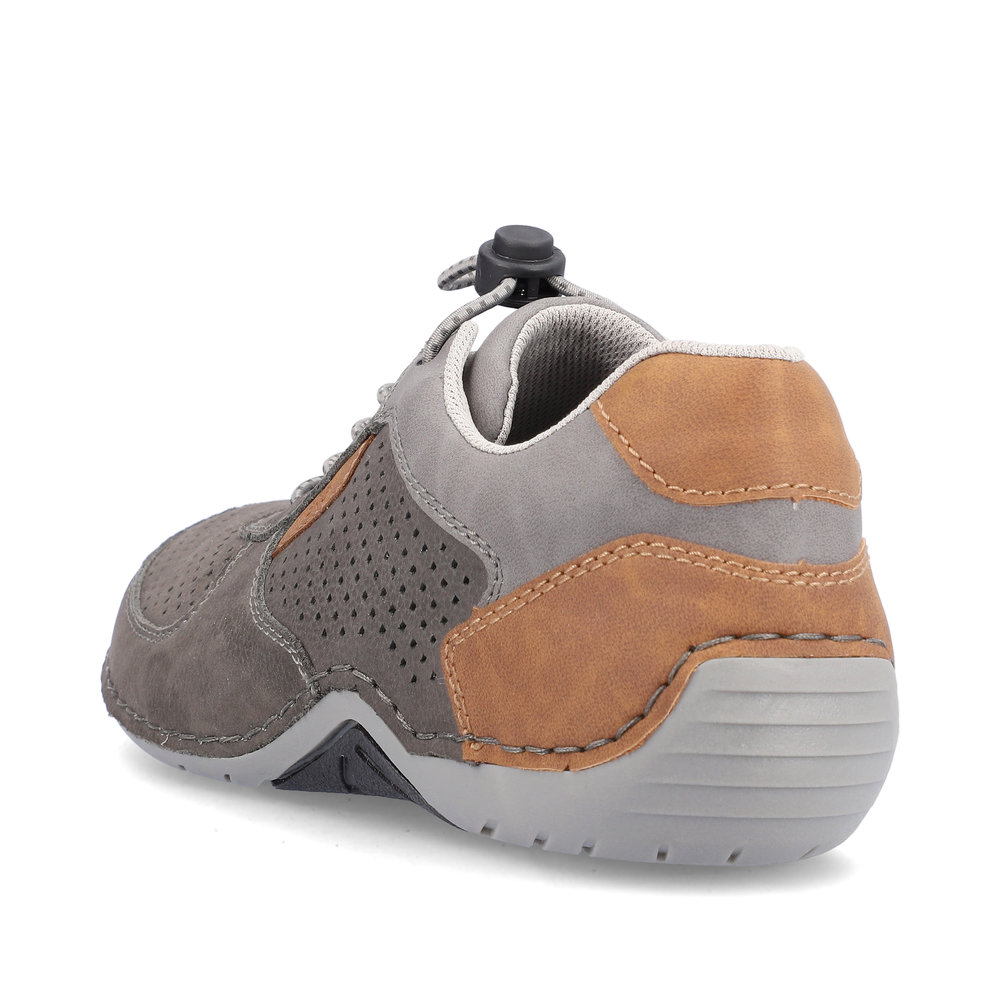 detail Pánské polobotky Rieker 07553-40 šedá