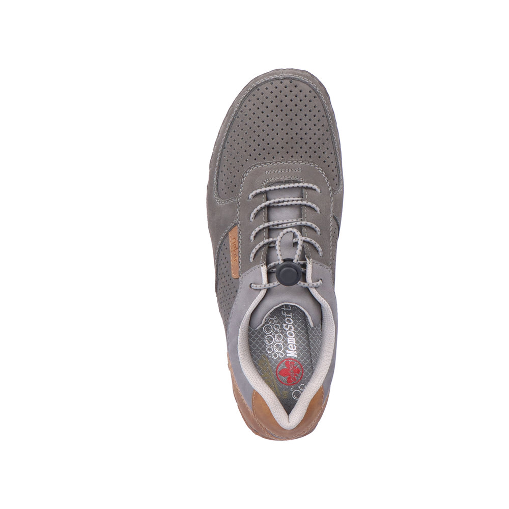 detail Pánské polobotky Rieker 07553-40 šedá