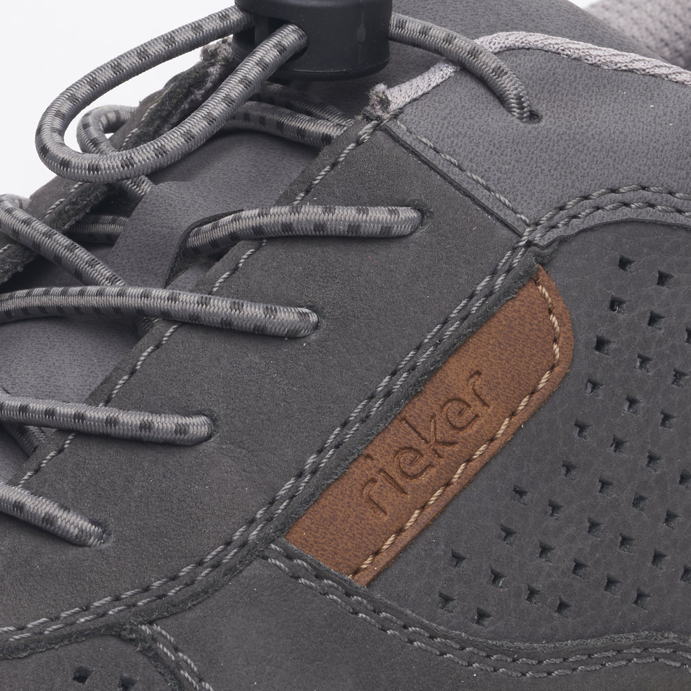 detail Pánské polobotky Rieker 07553-40 šedá