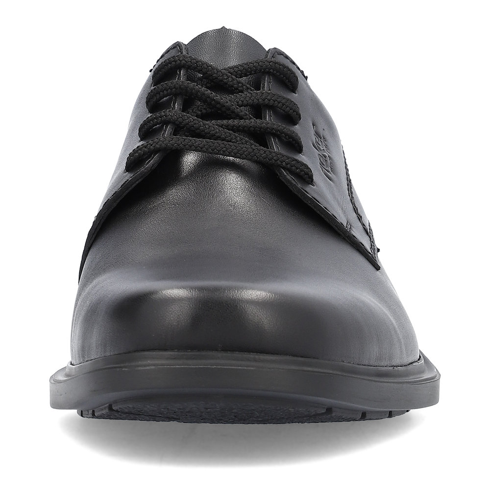 detail Pánské kožené polobotky Rieker B0001-00 černá