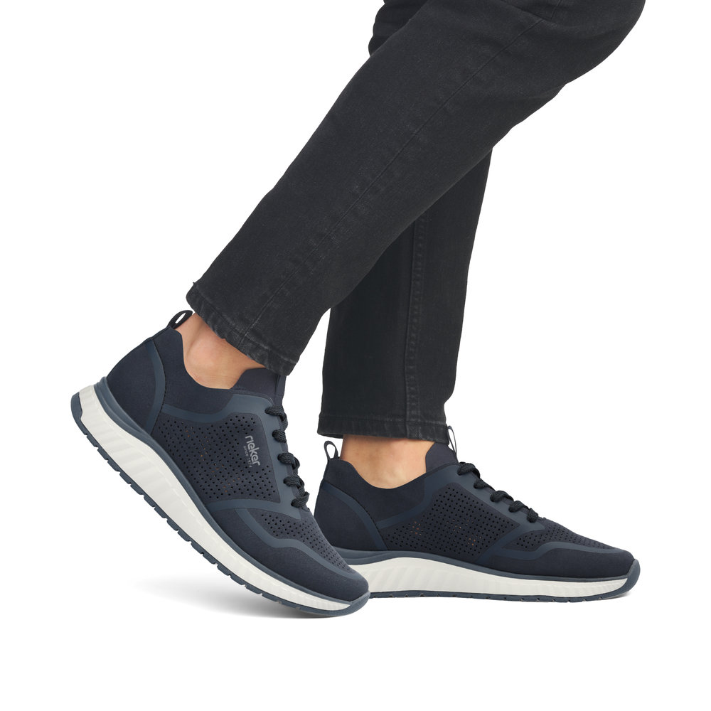 detail Pánské tenisky Rieker B0605-14 modrá