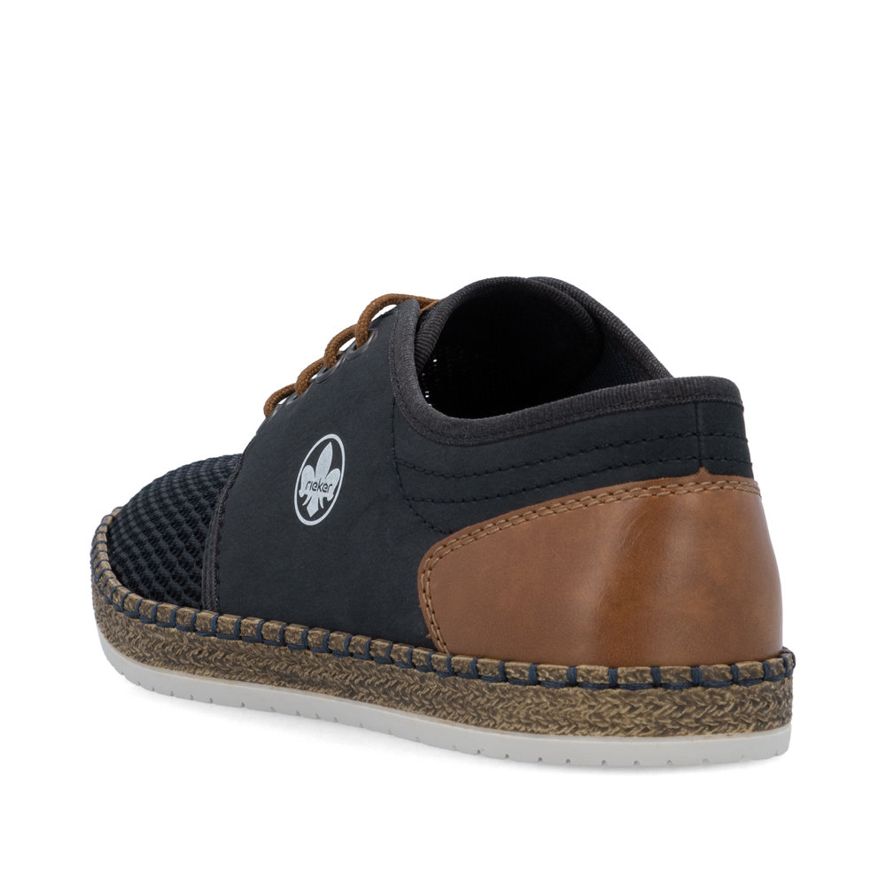 detail Pánské polobotky Rieker B5249-14 modrá