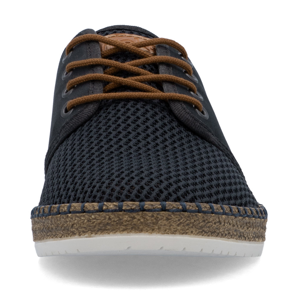 detail Pánské polobotky Rieker B5249-14 modrá