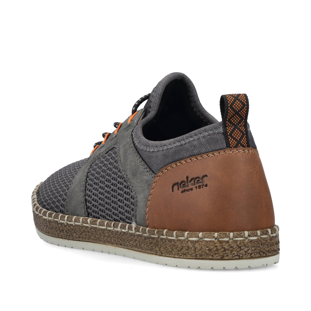 detail Pánské polobotky Rieker B5252-45 šedá