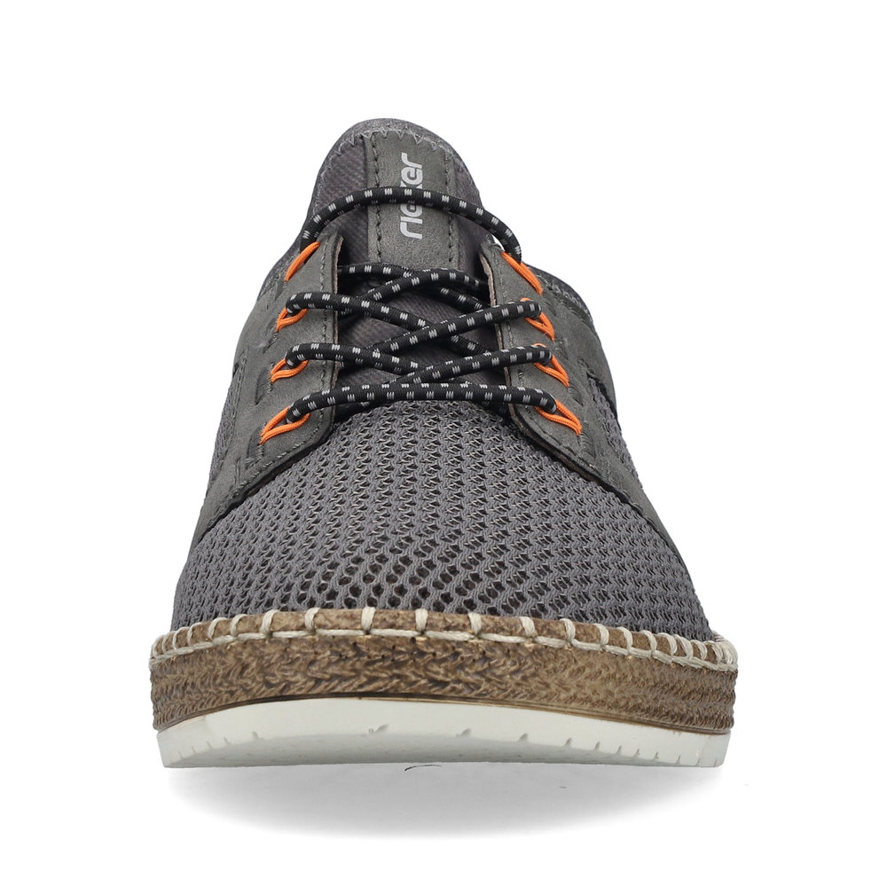 detail Pánské polobotky Rieker B5252-45 šedá