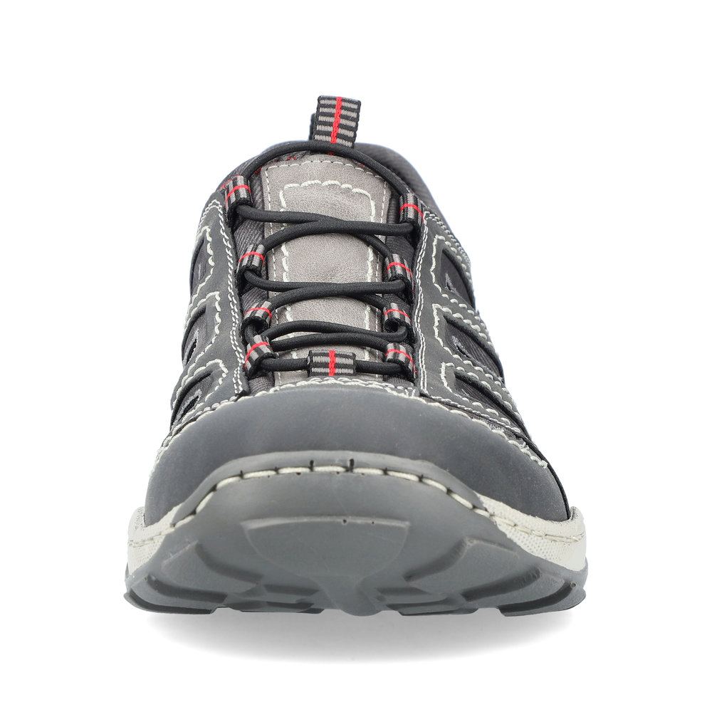 detail Pánské sandály Rieker 08065-46 šedá