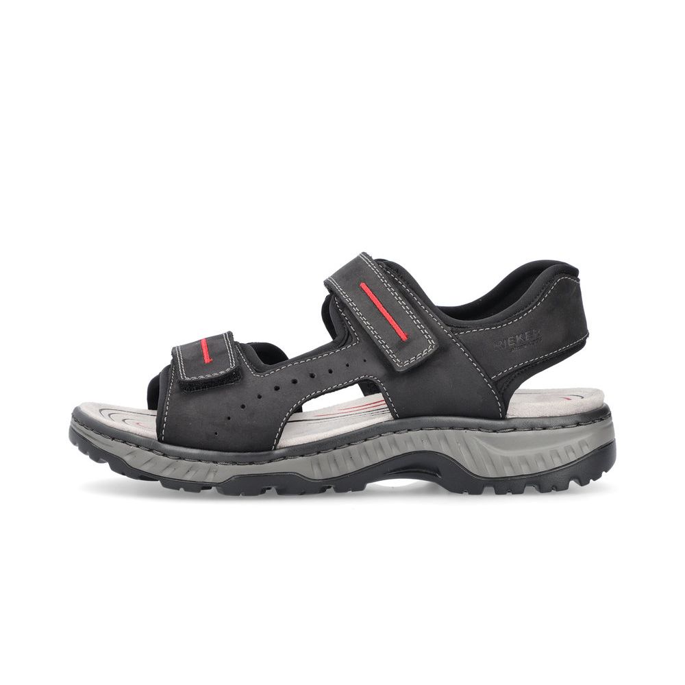 detail Pánské sandály Rieker 21760-00 černá