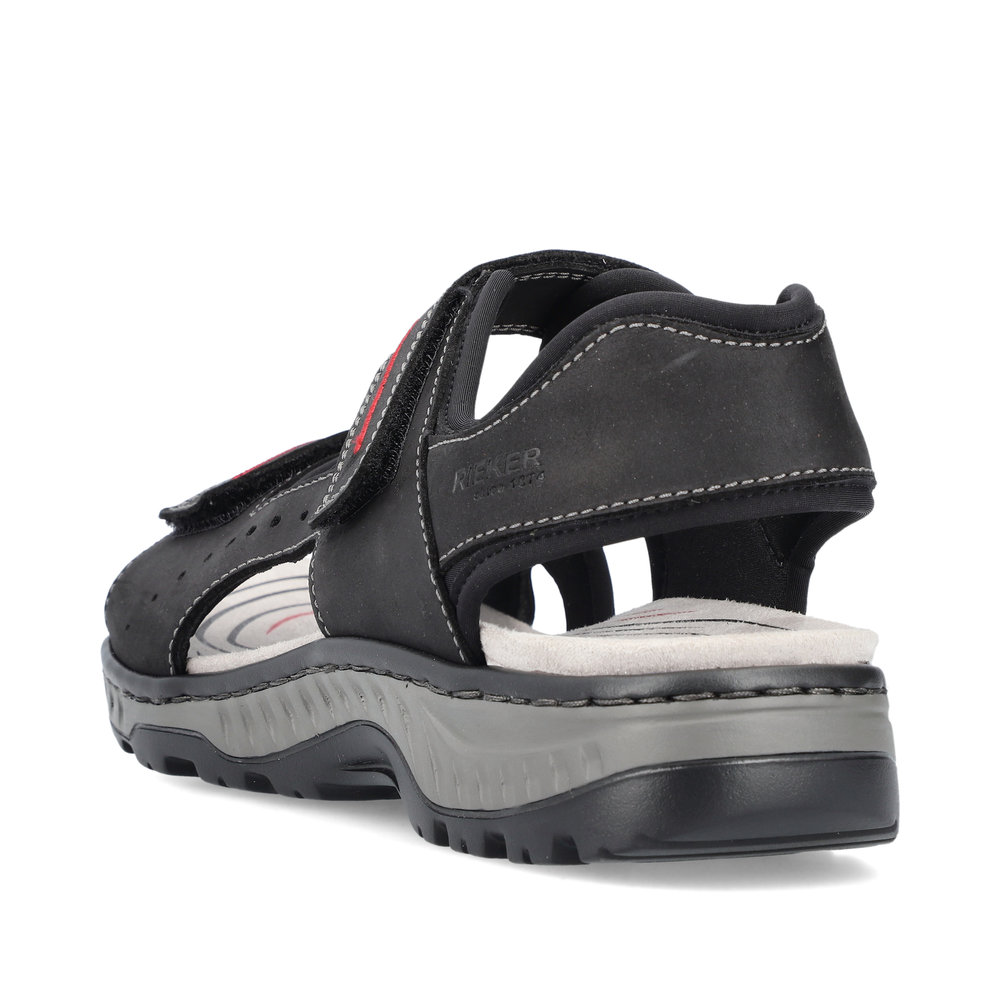 detail Pánské sandály Rieker 21760-00 černá