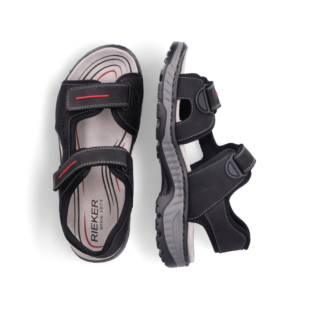 detail Pánské sandály Rieker 21760-00 černá