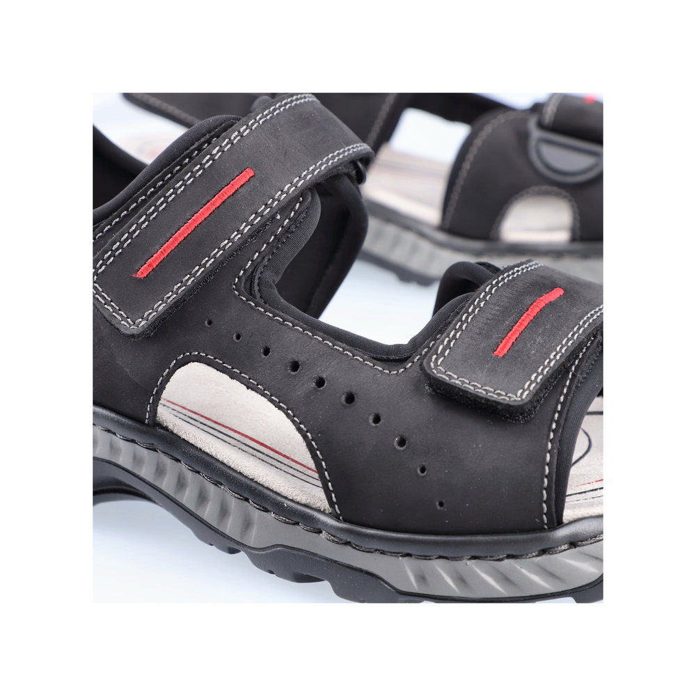 detail Pánské sandály Rieker 21760-00 černá