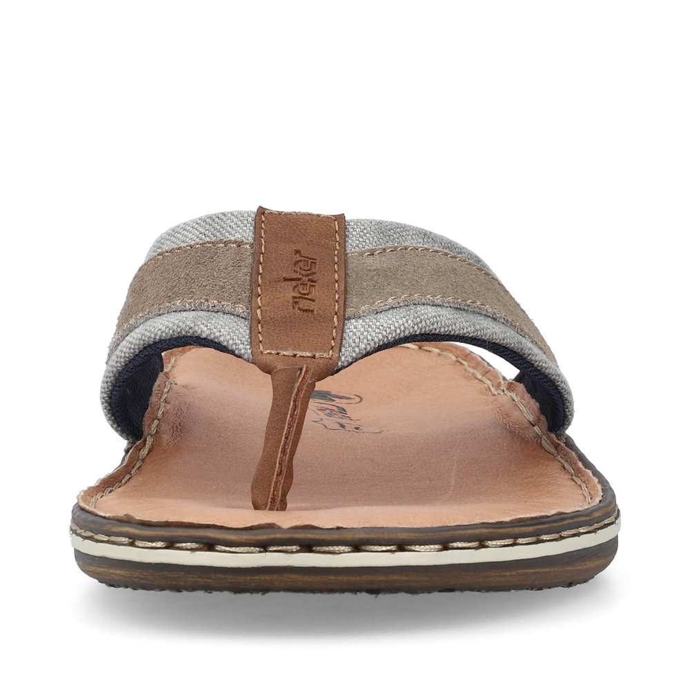 detail Pánské žabky Rieker 21095-42 hnědá