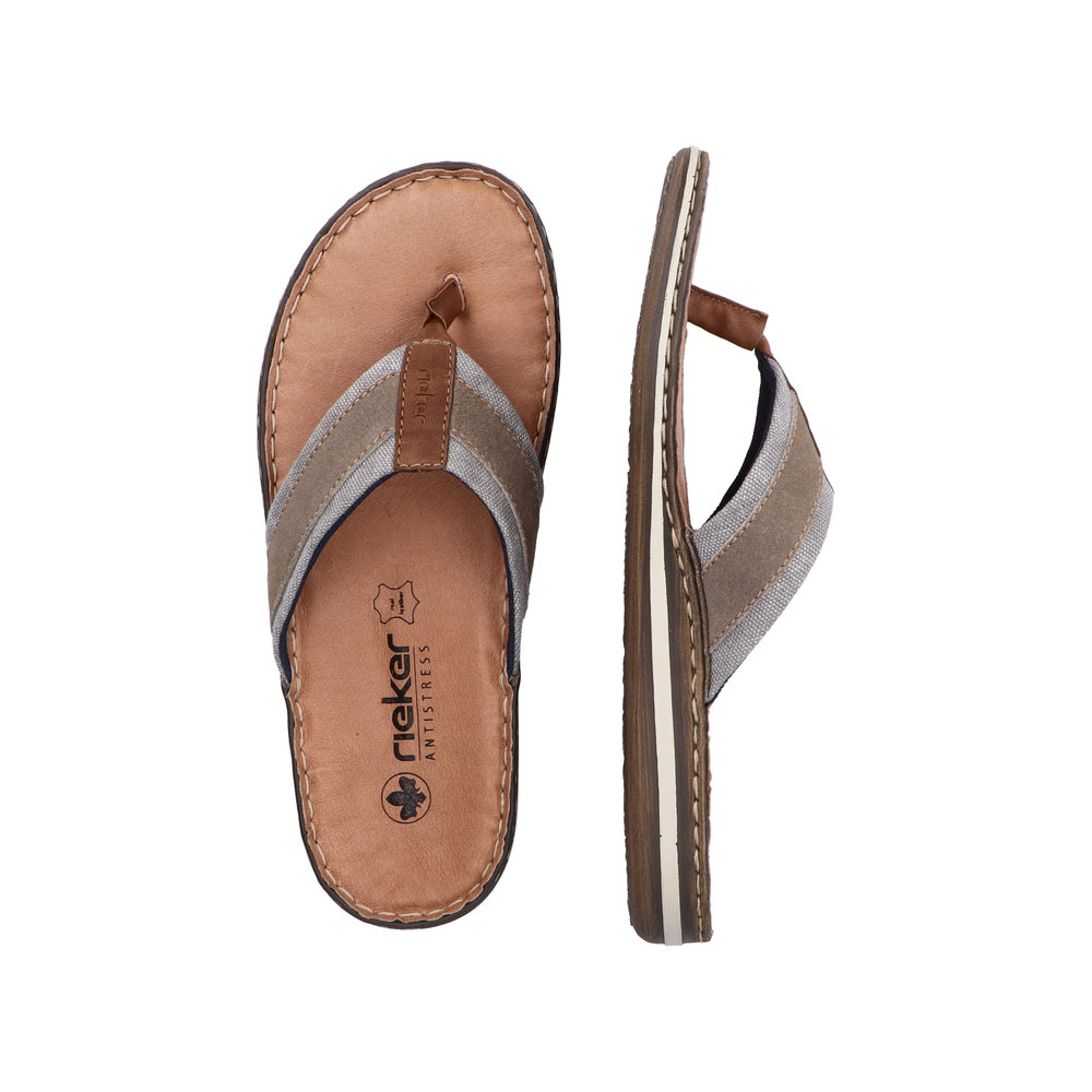 detail Pánské žabky Rieker 21095-42 hnědá