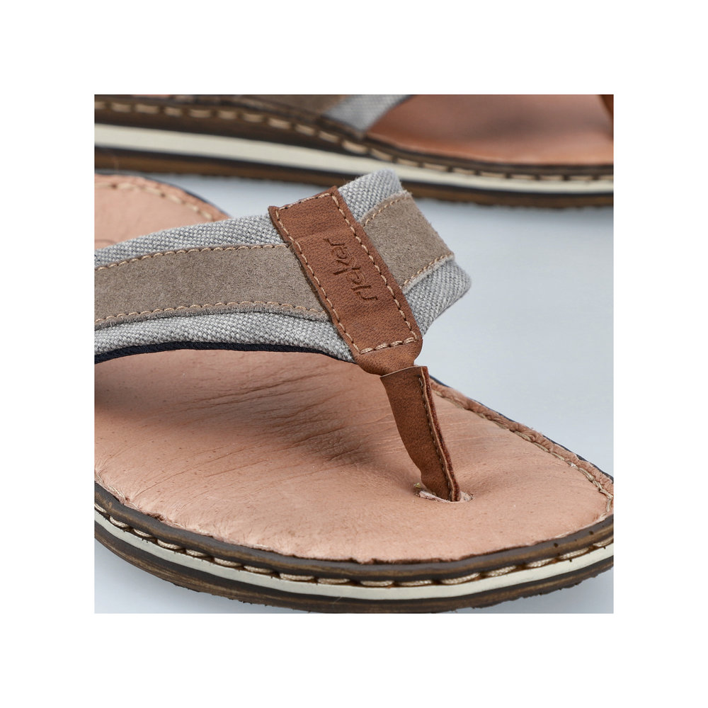 detail Pánské žabky Rieker 21095-42 hnědá