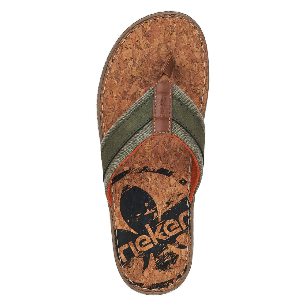 detail Pánské žabky Rieker 21095-54 zelená