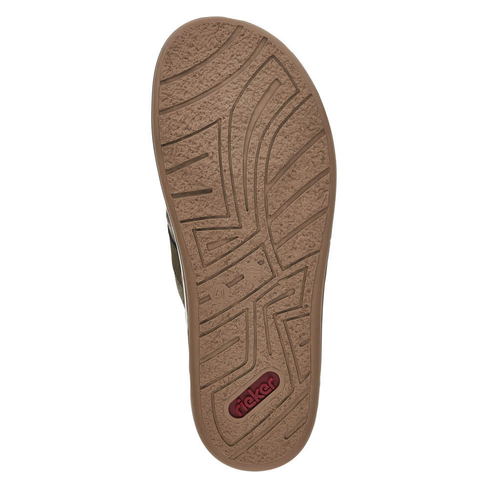 detail Pánské žabky Rieker 21095-54 zelená