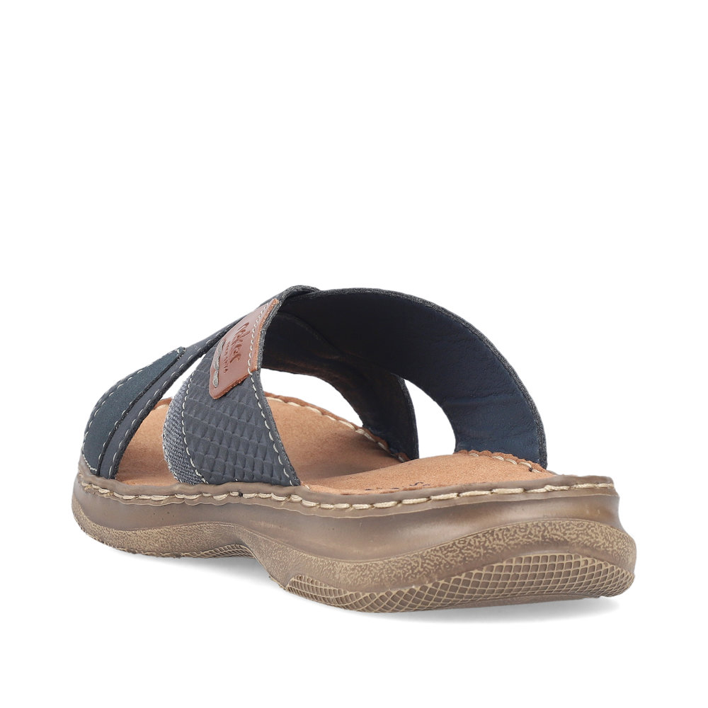 detail Pánské nazouváky Rieker 21491-14 modrá