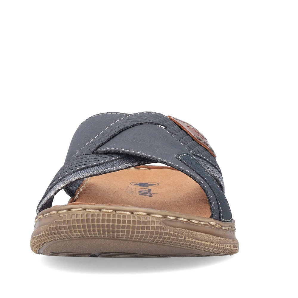 detail Pánské nazouváky Rieker 21491-14 modrá