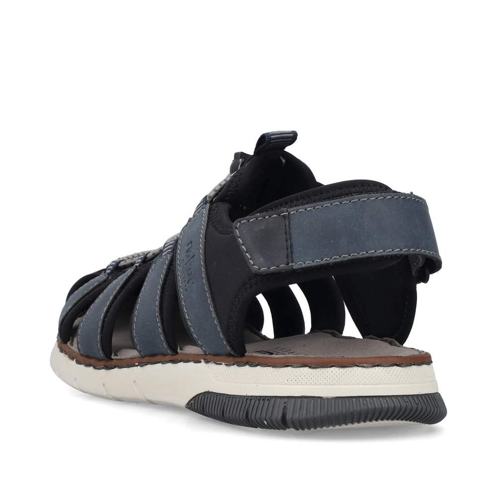 detail Pánské sandály Rieker 25246-14 modrá