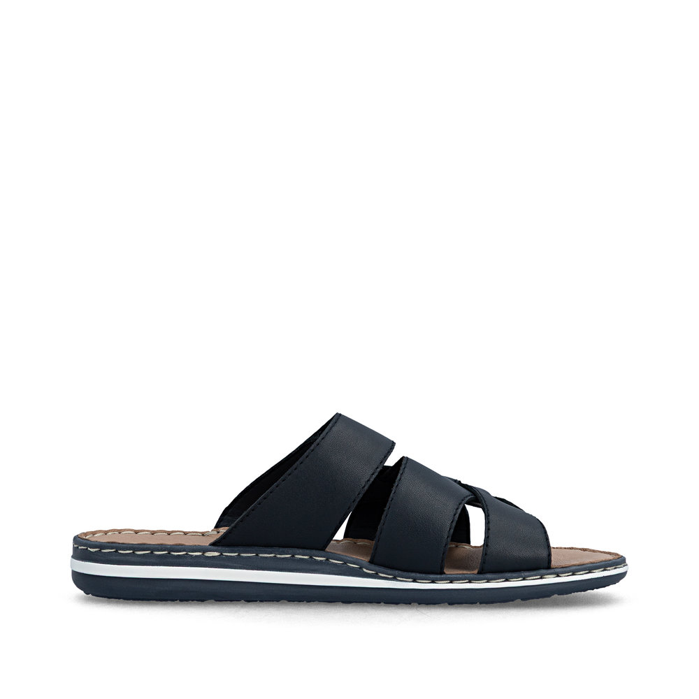 detail Pánské pantofle Rieker 21073-15 modrá