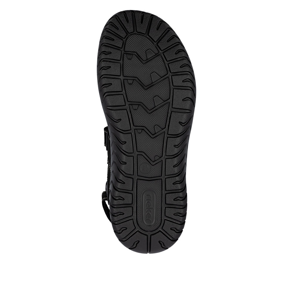 detail Pánské sandály Rieker 26450-00 černá