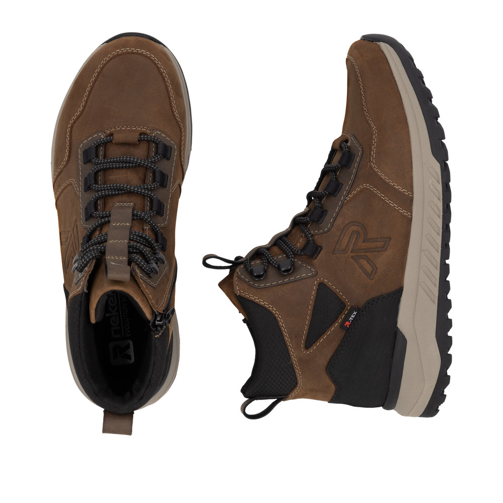 detail Pánská kotníková obuv Rieker Revolution U0172-22 hnědá