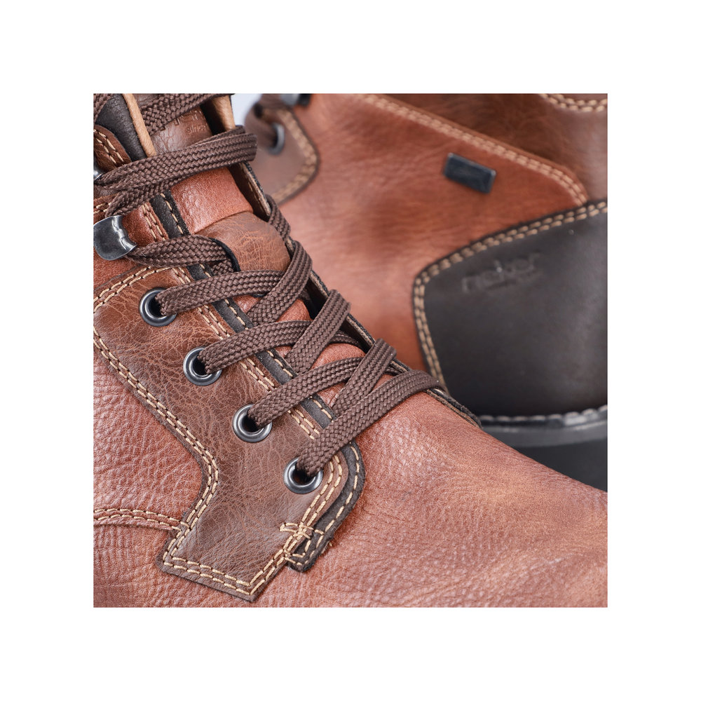 detail Pánská kotníková obuv Rieker 30442-24 hnědá