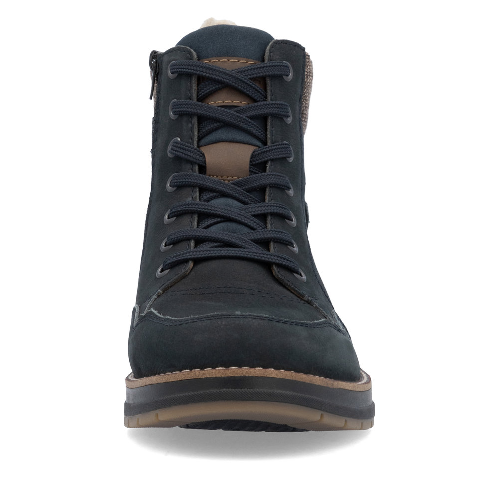 detail Pánská kotníková obuv Rieker 32344-14 modrá