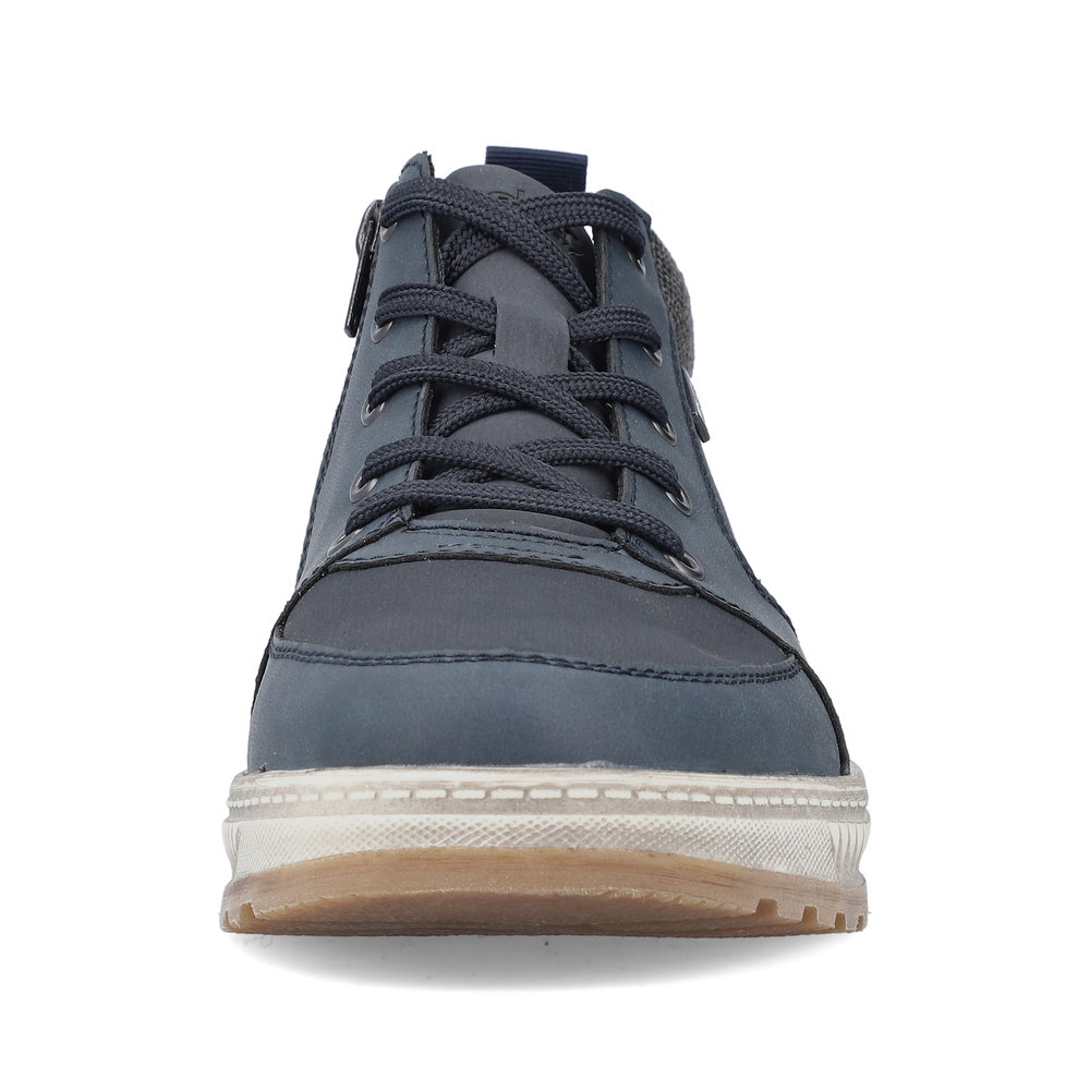 detail Pánská kotníková obuv Rieker 37011-14 modrá