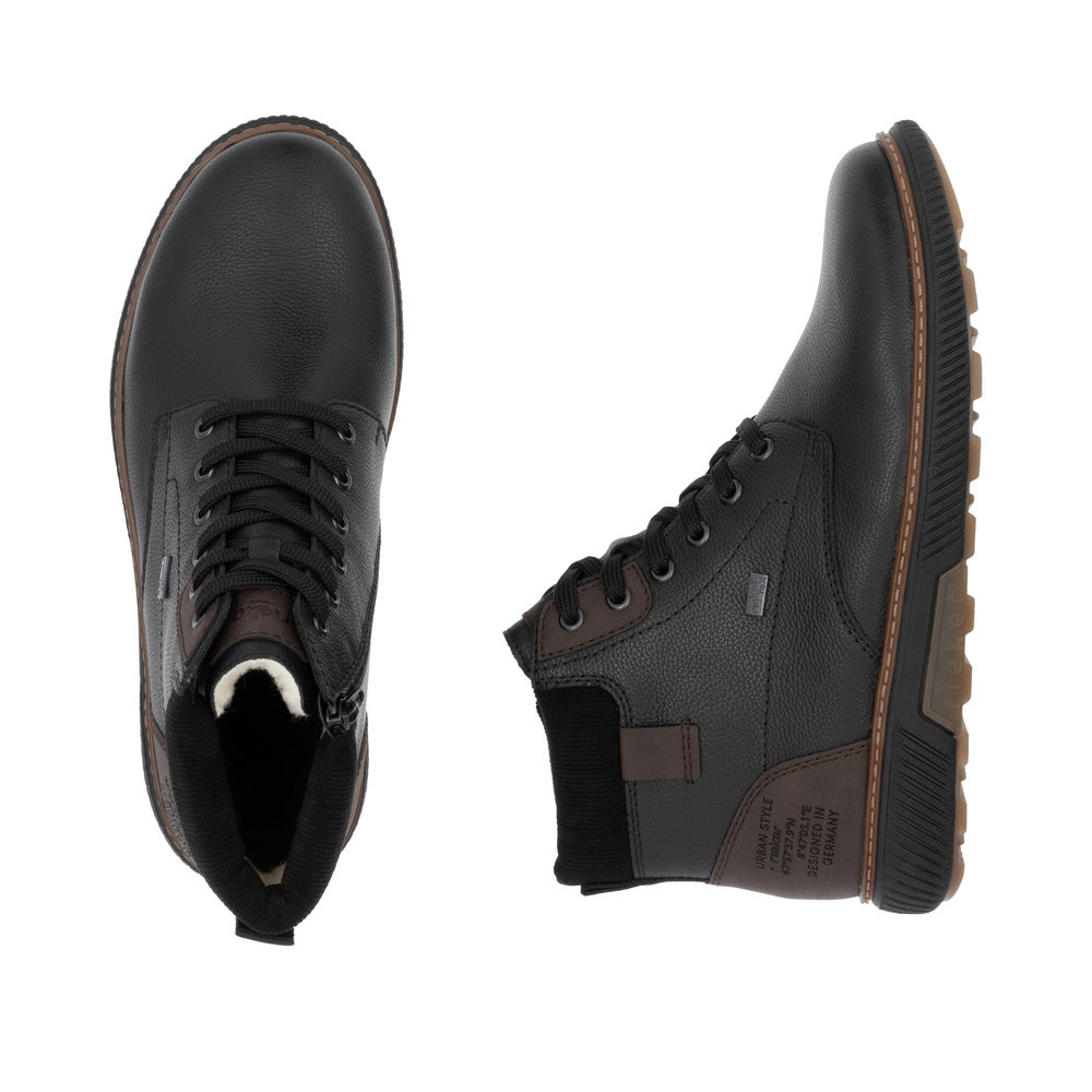 detail Pánská kotníková obuv Rieker B3343-00 černá