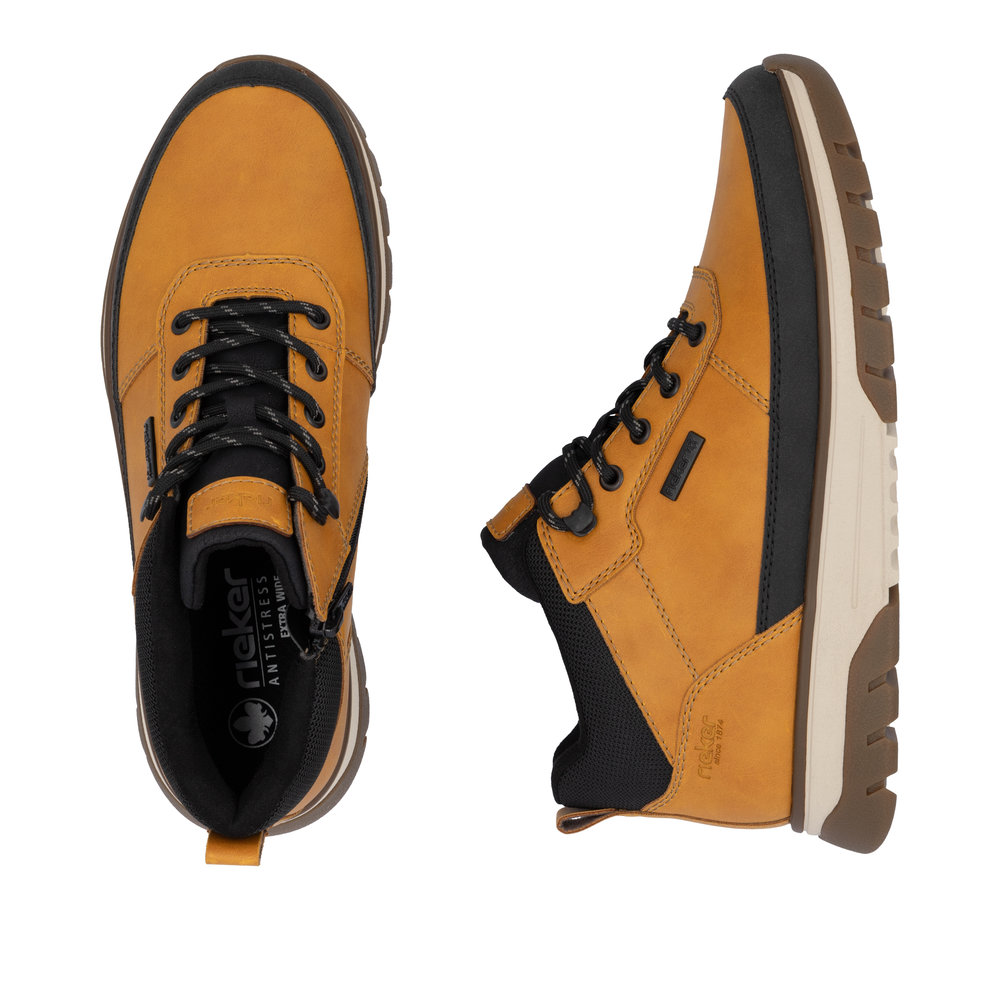 detail Pánská kotníková obuv Rieker B9300-20 žlutá