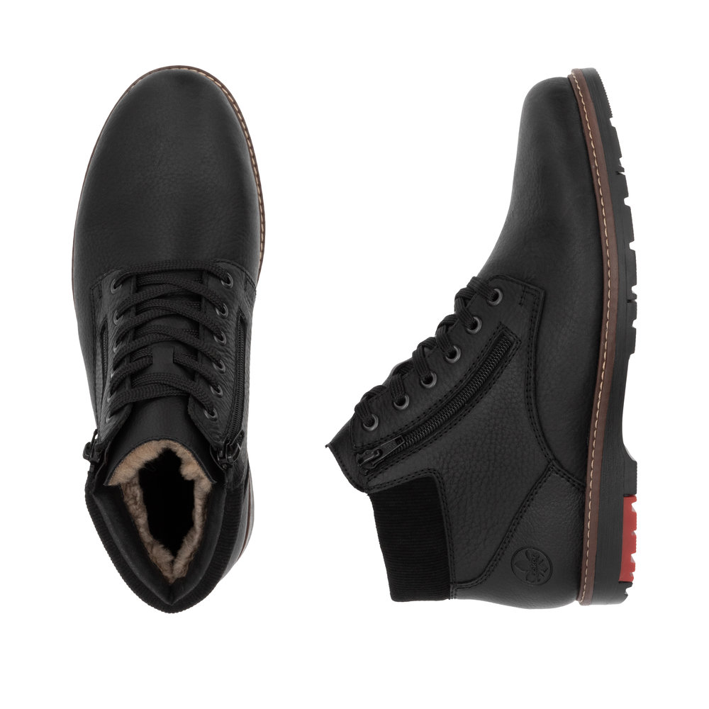 detail Pánská kotníková obuv Rieker 10503-00 černá