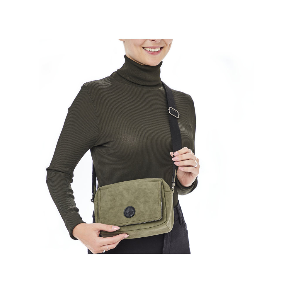 detail Dámská crossbody kabelka Rieker H1455-52 zelená