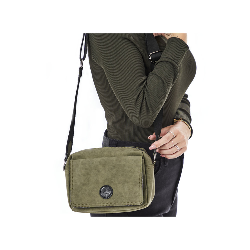 detail Dámská crossbody kabelka Rieker H1455-52 zelená