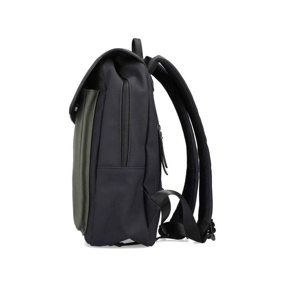 detail Dámský batoh Rieker H1649-54 černá-zelená